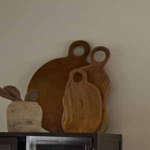 Tinek skærebræt - teaktræ