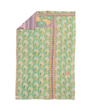 Vintage kantha quilt #110
