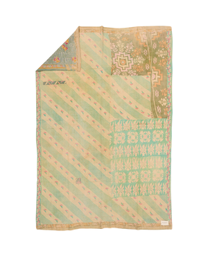 Vintage kantha quilt #98