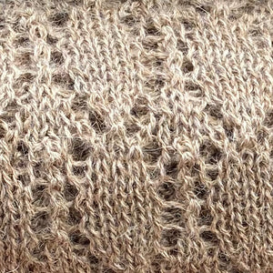 Alpaka plaid - camel