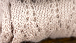 Alpaka plaid - pudder