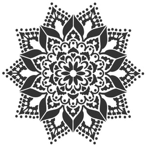 Mandala stencil - Mystery