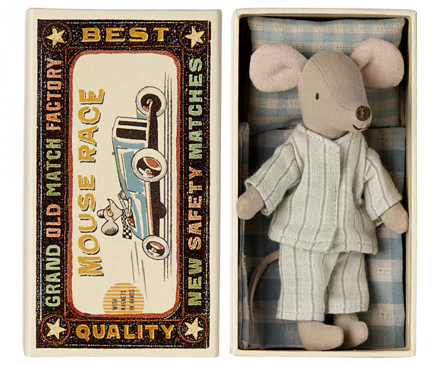 Maileg-storebror-mus-tændstikæske