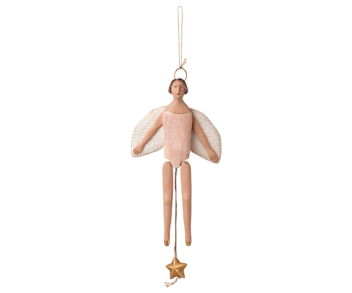 Engle sprællemand medium rosa