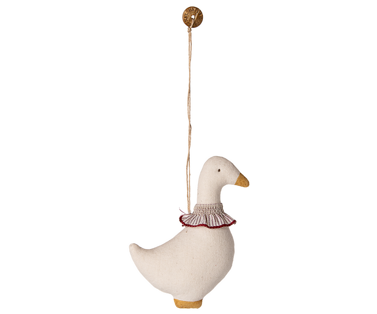 Ophæng - gås rød krave