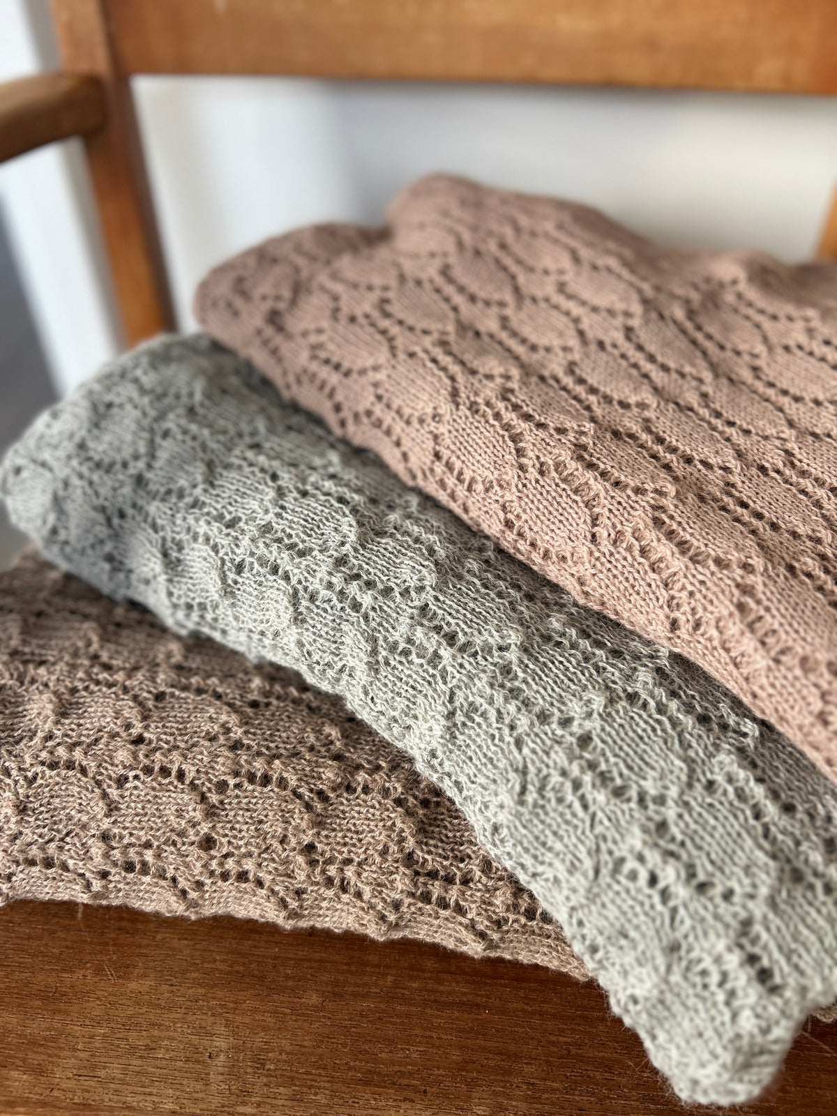 Alpaka plaid - lysegrå