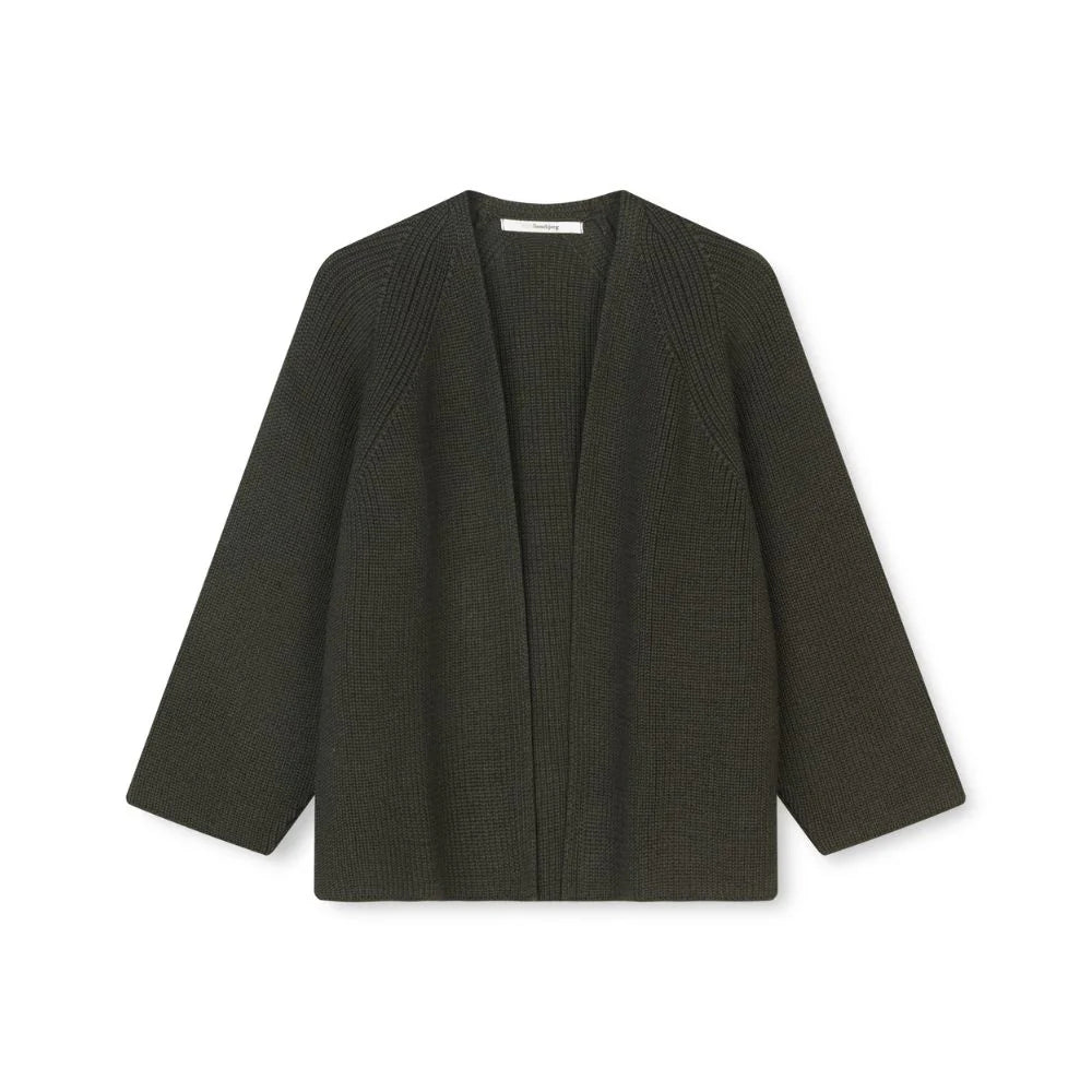 Sibin/Linnebjerg Adanne cardigan grøn