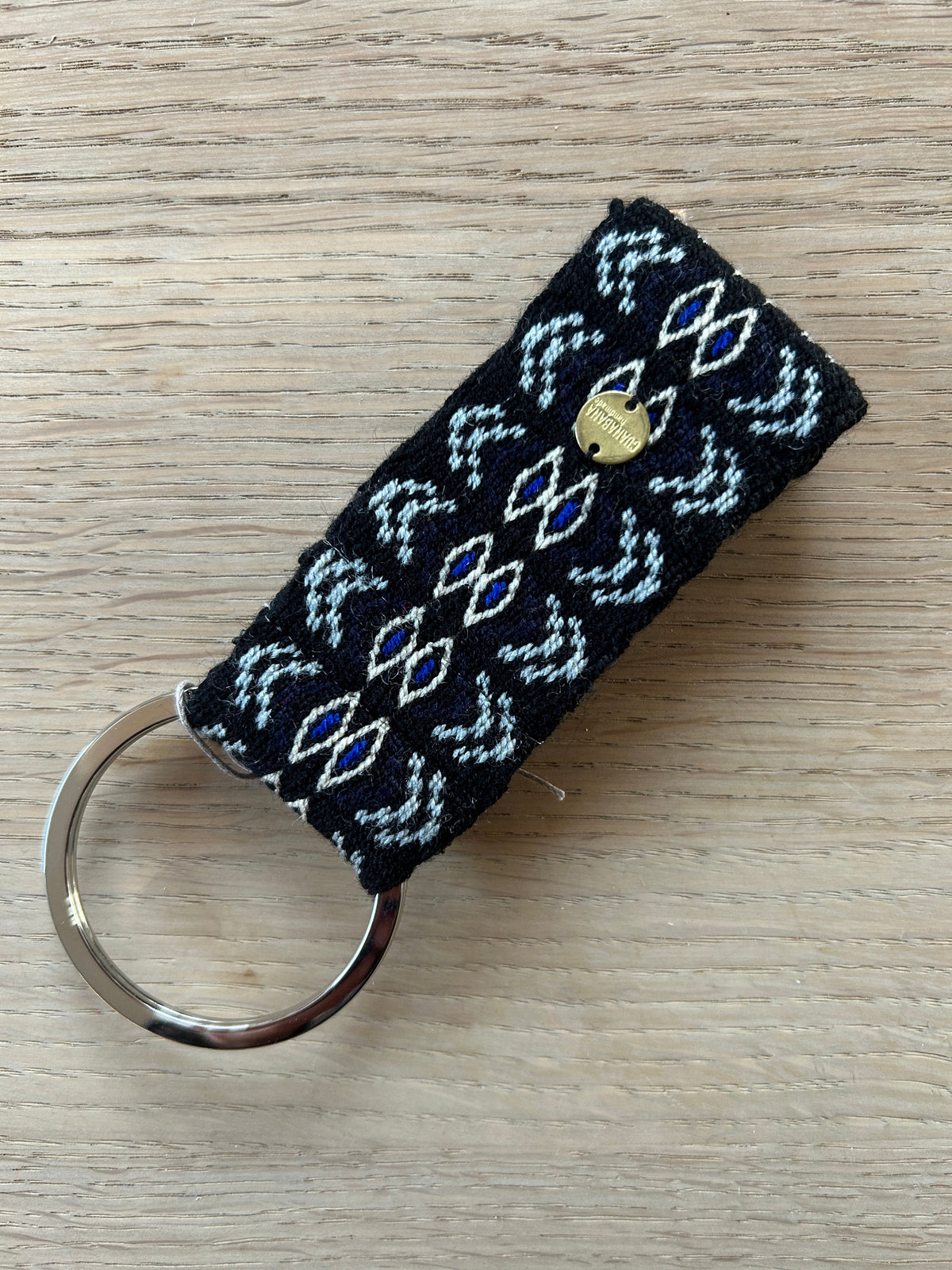 Guanabana nøglering sort/blå