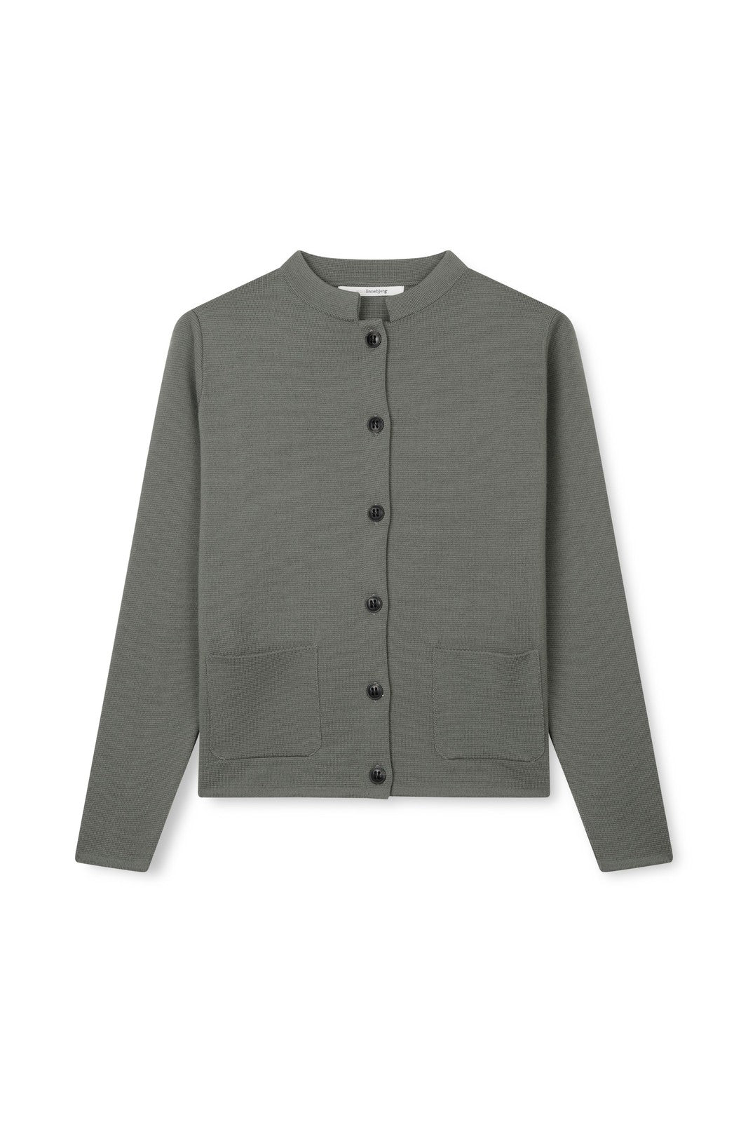 Sibin/Linnebjerg Dell cardigan khaki