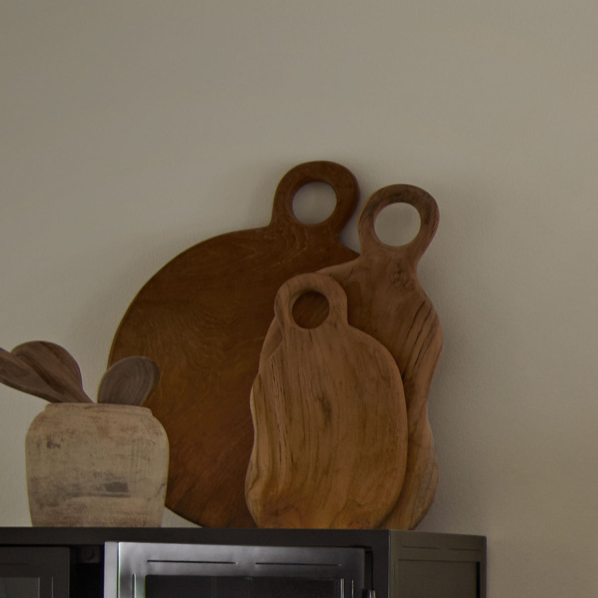 Tinek skærebræt - teaktræ