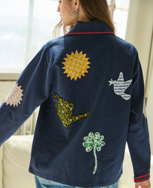 Sissel Edelbo My Organic Cotton Jacket navy