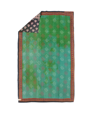 Vintage kantha quilt #103