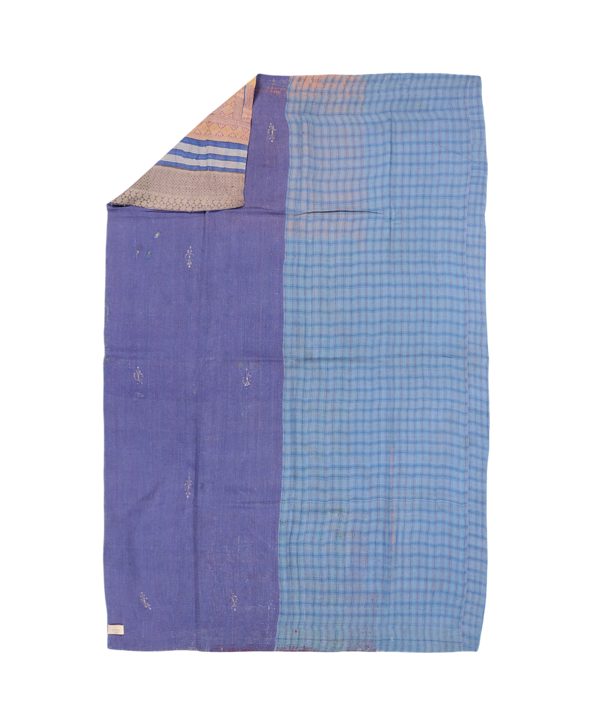 Vintage kantha quilt #119