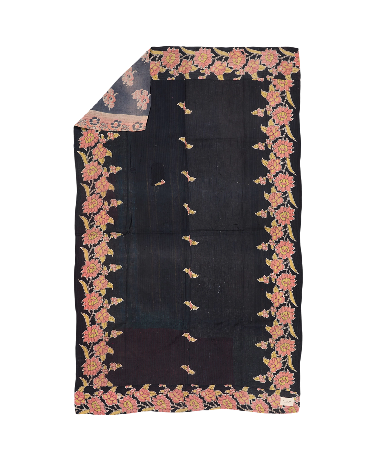Vintage kantha quilt #122