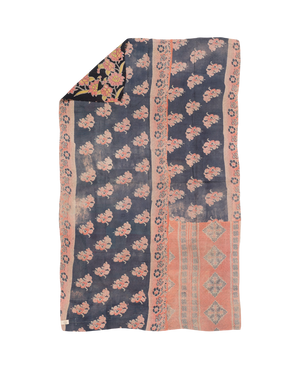 Vintage kantha quilt #122