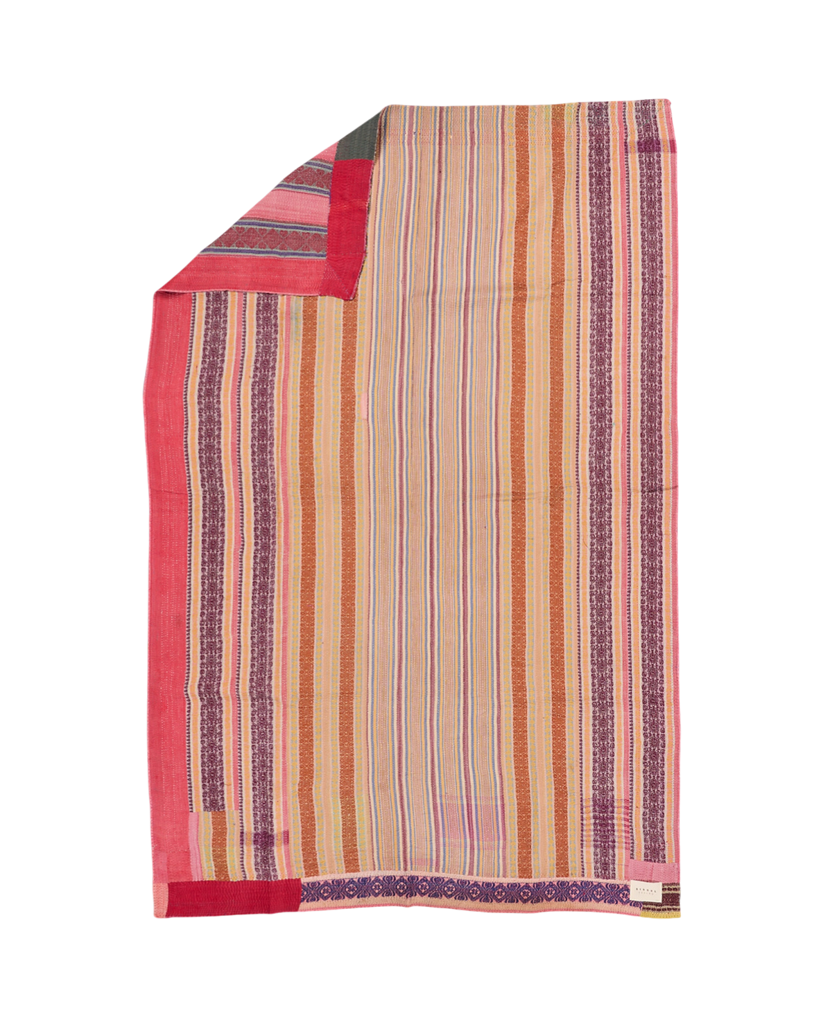 Vintage kantha quilt #125