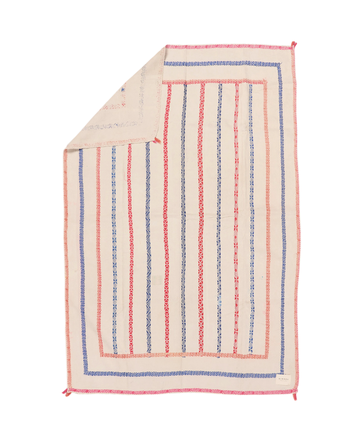 Vintage kantha quilt #130