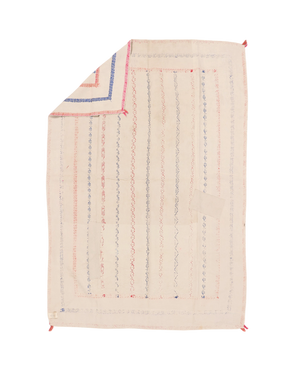 Vintage kantha quilt #130