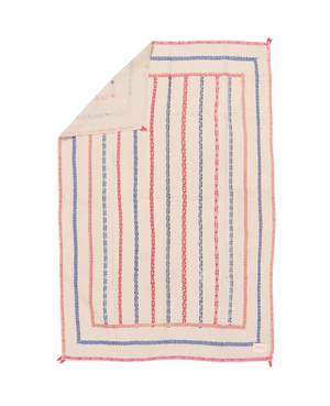 Vintage kantha quilt #130