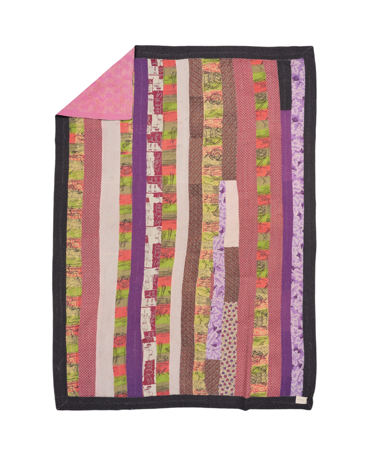 Vintage kantha quilt #76