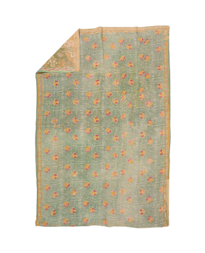 Vintage kantha quilt #98
