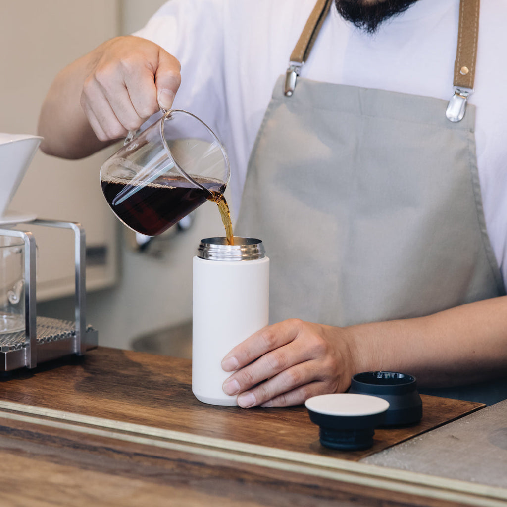 Kinto travel tumbler 350 ml - hvid