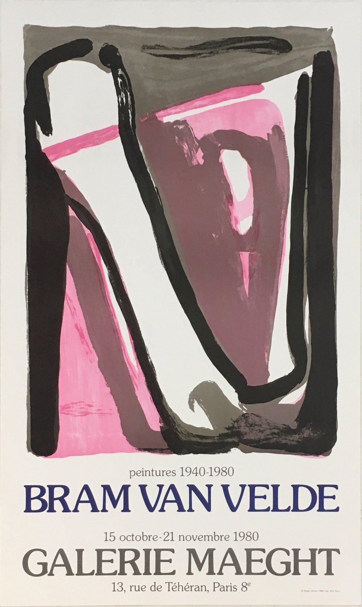 Bram van Velde: Peintures 1940-1980