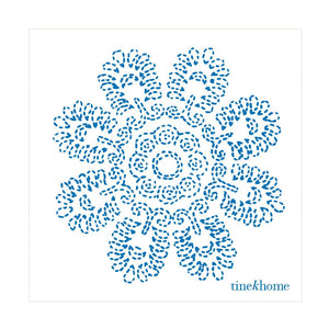 Tinekhome-servietter-blå-lotus